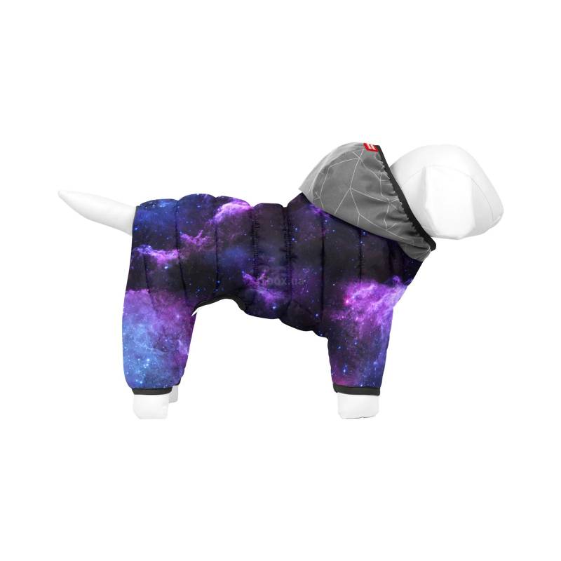 Комбинезон для собак WAUDOG Clothes, рисунок  "NASA21", S32, В 47-50 см, С 30-33 см/5432-0148