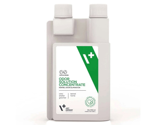 Раствор Odor Solution Concentrate для устранения неприятных запахов в питомниках 500 мл VetExpert
