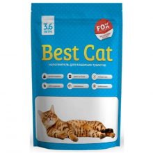 Наполнитель для кошачьих туалетов Best Cat Blue силикагелевый 3,6 л Fox